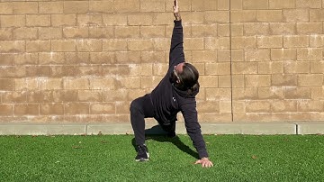 Lizard with Rotation Full Body Stretch - Demo Video