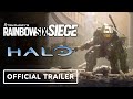  Rainbow Six Siege x Halo - Official Elite Sledge Crossover ganha novo trailer | Trailer