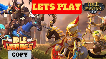 Lets Play IDLE MASTER 3D, AFK ADVENTURE, an IDLE HERO game, rpg game, FULLHD, Android Gameplay