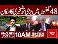 Us Iran Talks updates | Next 2 Days important | 10 AM Headlines | Hum News | Pakistan