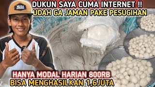 DUKUNNYA CUKUP INTERNET ‼️GAJAMAN PAKE PESUGIHAN MODAL HARIAN 800 TERNYATA BISA HASILKAN 1,6JUTA