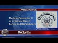 National Day of Service and Remembrance Proclamation