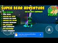 Super Bear Adventure MOD APK V12 1 1 قائمة MOD عملات غير محدودة فتح جميع الشخصيات والجلود والمس 