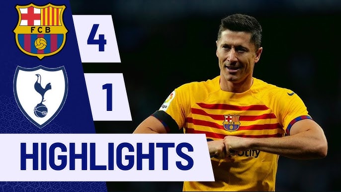 Barcelona vs Tottenham result as Lamine Yamal stars to win Joan Gamper  Trophy match over Spurs