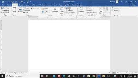 How to Create MLA Documents in Word and Upload to the D2L Dropbox -- All classes