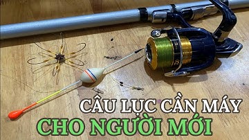 LÀM MỘT BỘ CÂU LỤC CẦN MÁY DỄ NHẤT | MỚI CÂU LỤC T5
