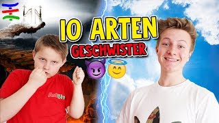 10 ARTEN von GESCHWISTERN 😈😁 TipTapTube Family 👨‍👩‍👦‍👦