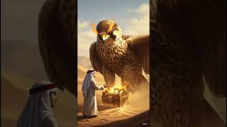 “A magical falcon changed Saad’s life forever… 🦅✨”#arabiccartoon#ytshorts#sadstory#kindness#trending