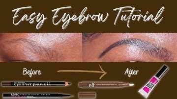 Eyebrow Tutorial Using 4 Products | Beginner Friendly | Super Easy 👍🏾| Arneisha Nicole