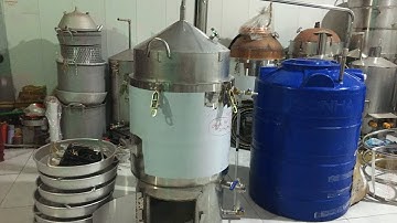 Nồi Hơi Nấu Rượu đun bằng Củi không khê không cháy nhanh như điện
