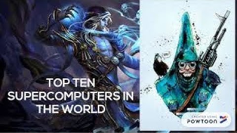 TOP 10 SUPERCOMPUTERS in the world today fastest