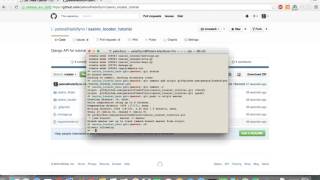 Create and clone base repository before PostGIS tutorial