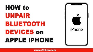 How to Unpair Bluetooth devices on Apple iPhone (IOS14)