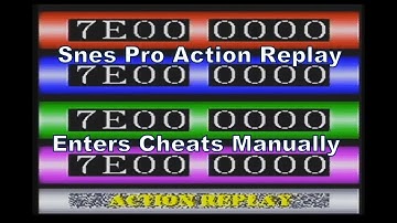 Pro Action Replay (Cheat Cartridge) for Super Nintendo/Snes (Enter 8 Digit Codes Manually)