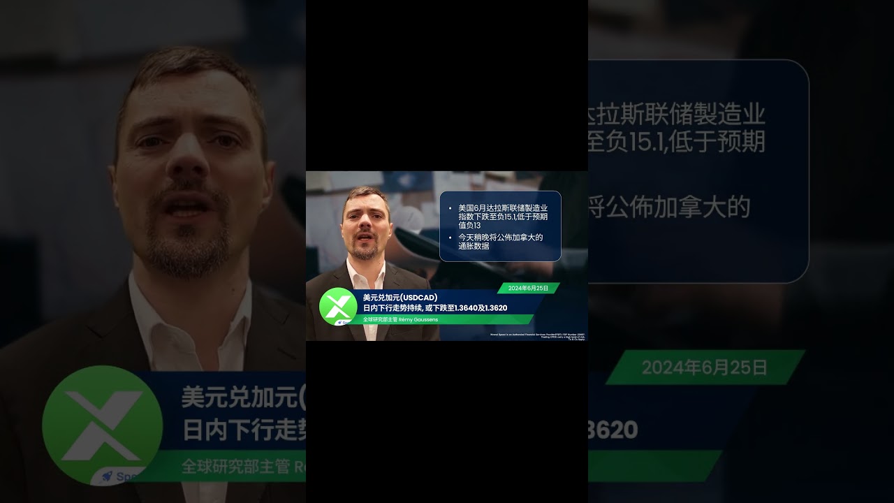 Xtrend Speed --#美元兌加元| 日內下行走勢持續, 或下跌至1.3640及1.3620！2024.6.25 #shorts -  YouTube