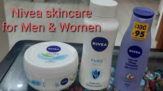 Nivea body lotion/ Nivea pure talk / Nivea Soft moisturizer/ #Niveabodylotion