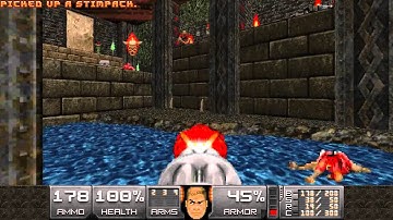 DooM II: Back to Saturn X: Episode 2 - A Blue Shadow (MAP08) - UV-Max in 8:11