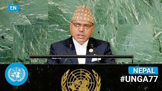 🇳🇵 Nepal - Foreign Secretary Addresses United Nations General Debate, 77th Session (English) | #UNGA