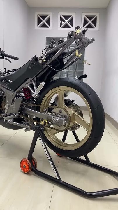 PROSES DETAILING RANGKA DAN MESIN NINJA RR NEW‼️