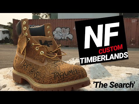 Custom NF Timberland shoes | The Search | how to style NF - YouTube