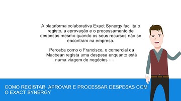 GESTÃO DE ABSENTISMO E DESPESAS - EXACT SYNERGY (VIDEO 3)