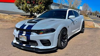 FRONT SPLITTER INSTALLED ON MY DODGE CHARGER HELLCAT REDEYE!!! *BIG CHANGE* by CeeWill23 Vlogs 3,274 views 2 years ago 28 minutes