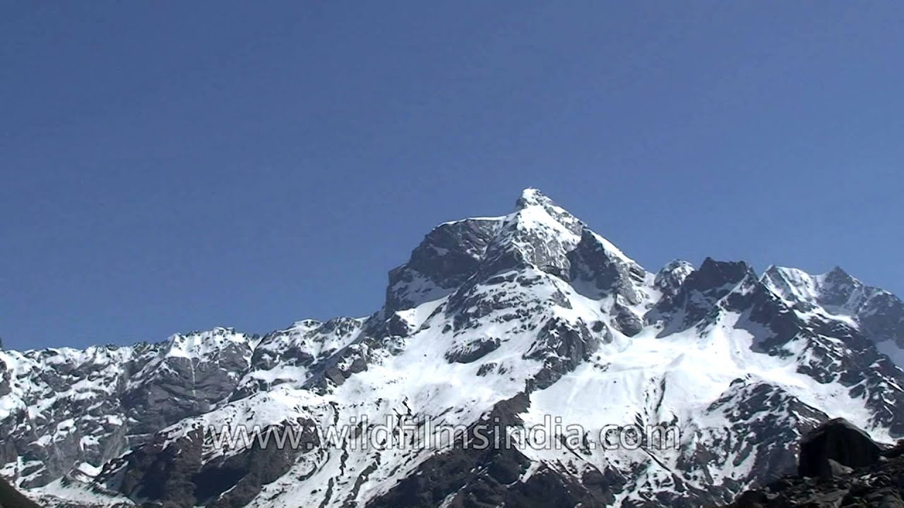 Hata peak and Swargarohini as seen from Har ki dun valley