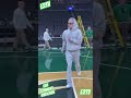 Millyz performs at the TD Garden‼️Shows off his jumper & Sits court side with Albee Al‼️ #hiphop#rap