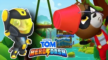 Talking Tom Hero Dash - Gameplay Walkthrough Part 6 ( Super Hero Tom )