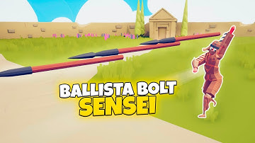 BALLISTA BOLT SENSEI vs EVERY FACTION | TABS Unit Creator Gameplay