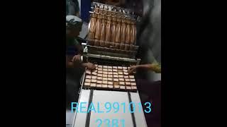 Automatic Rusk Panning Machine #bakeryoven #industrialmachine #food #food #manufacturing