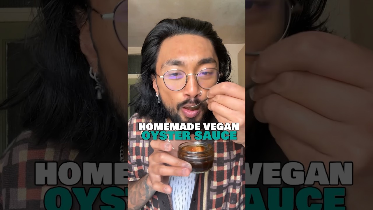 Vegan Oyster Sauce full recipe can be found on johnnymeatless on IG