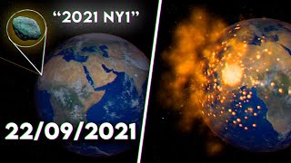 ASI CHOCARÁ EL DIA 22 DE SEPTIEMBRE UN ASTEROIDE DE 500M CONTRA LA TIERRA! (&quot;2021 NY1&quot;)