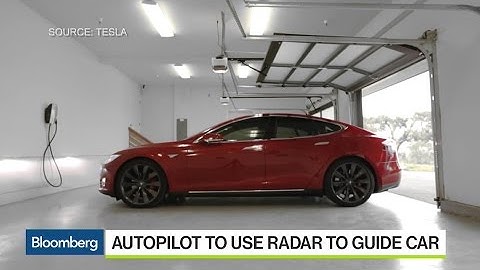 Tesla Unveils Autopilot Software Update
