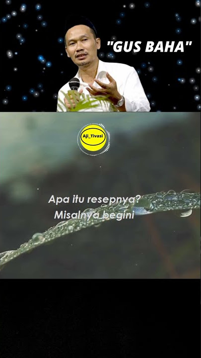 GUS BAHA || Disaat Orang Lain Membuka Kejelekan Kita#gusbaha#ngaji1menit#storywa#shorts