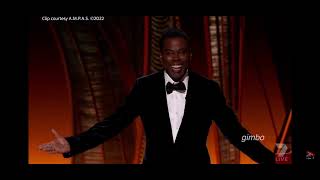 Will Smith slaps Chris Rock. With a lightsaber!