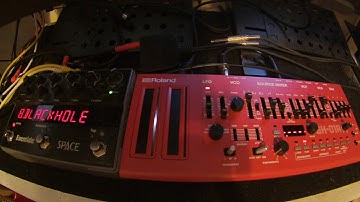 Roland SH01A & Eventide Space