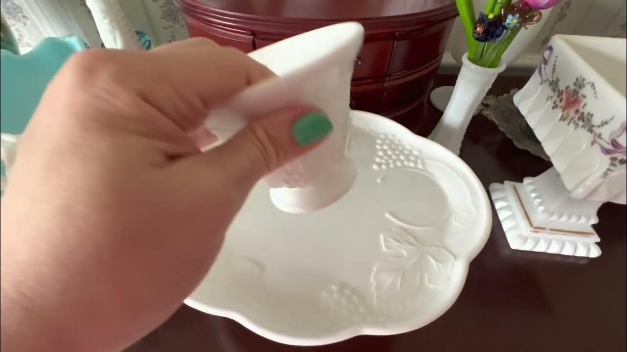 Milk glass.Молочное стекло. Часть Вторая. - YouTube