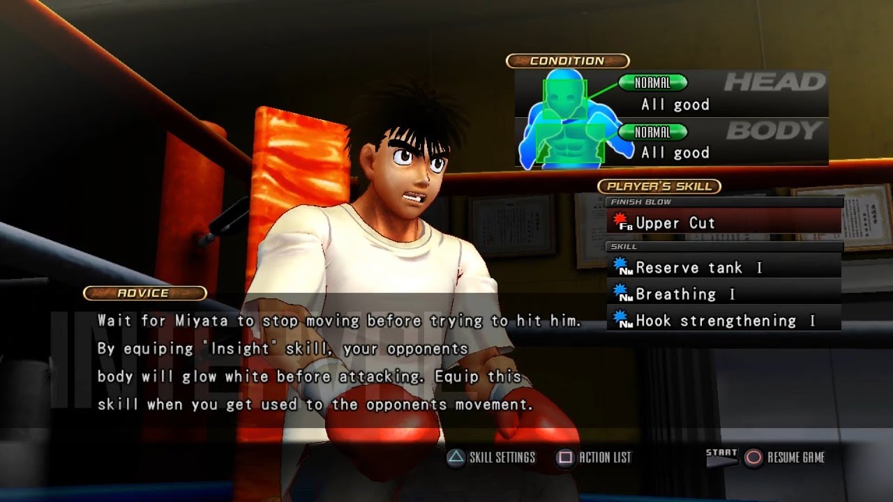 Hajime No Ippo Portable - Victorious Spirits ROM - PSP Download - Emulator  Games