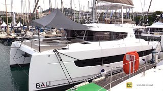 2022 Bali 4.8 Open Space Sail Catamaran  Walkaround Tour  2021 Cannes Yachting Festival