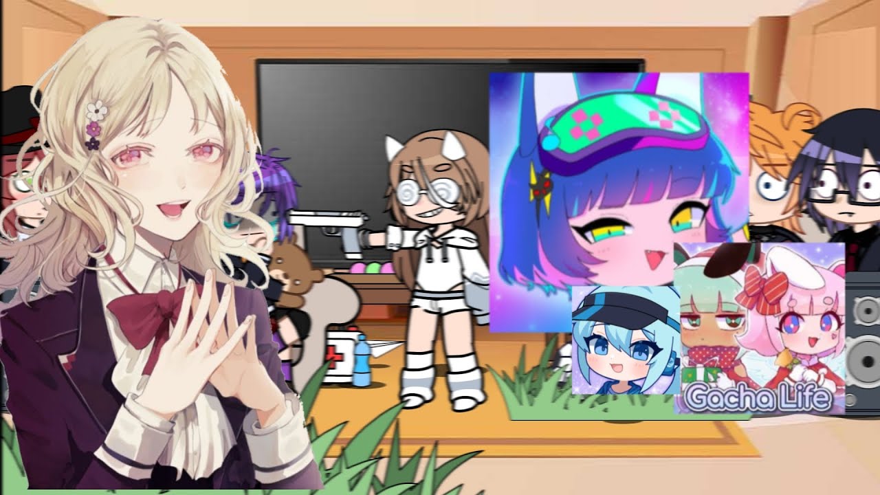 Diabolik lovers react to Yui as gacha tiktoks part 1/??(please read the description ^^)