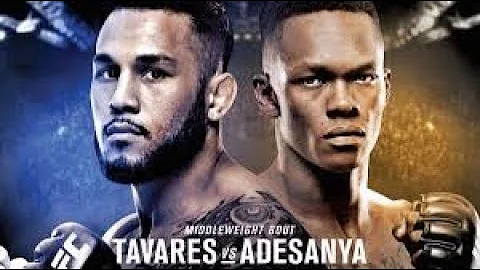 Israel Adesanya vs Brad Tavares - The Ultimate Fighter 27 Finale: Middleweight Bout: HD Highlights