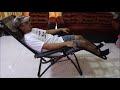 How it works? Foldable Zero Gravity Reclining Chair