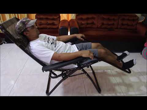 Video: Paano mo i-recline ang isang zero gravity chair?