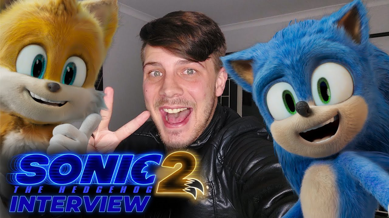 SONIC THE HEDGEHOG 2 Interview with Sonic, Tails & Knuckles 