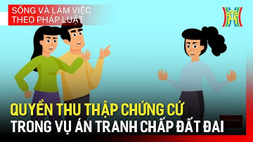 Quyền thu thập chứng cứ trong vụ án tranh chấp đất đai | Sống và làm việc theo pháp luật