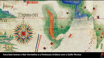 O que estava no centro do mapa de Cantino?