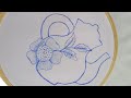 Very easy and beautiful hand embroidery design tutorial, Easy hand embroidery stitches
