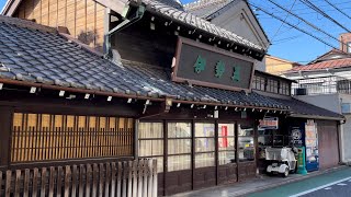 Tokyo Sengoku walk [4K HDR]