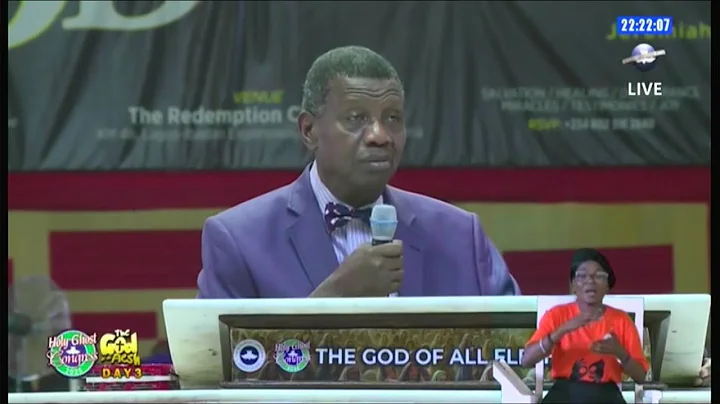 PASTOR E.A ADEBOYE SERMON | DRY BONES SHALL LIVE AGAIN | RCCG 2025 HOLY GHOST CONGRESS | DAY 3 |